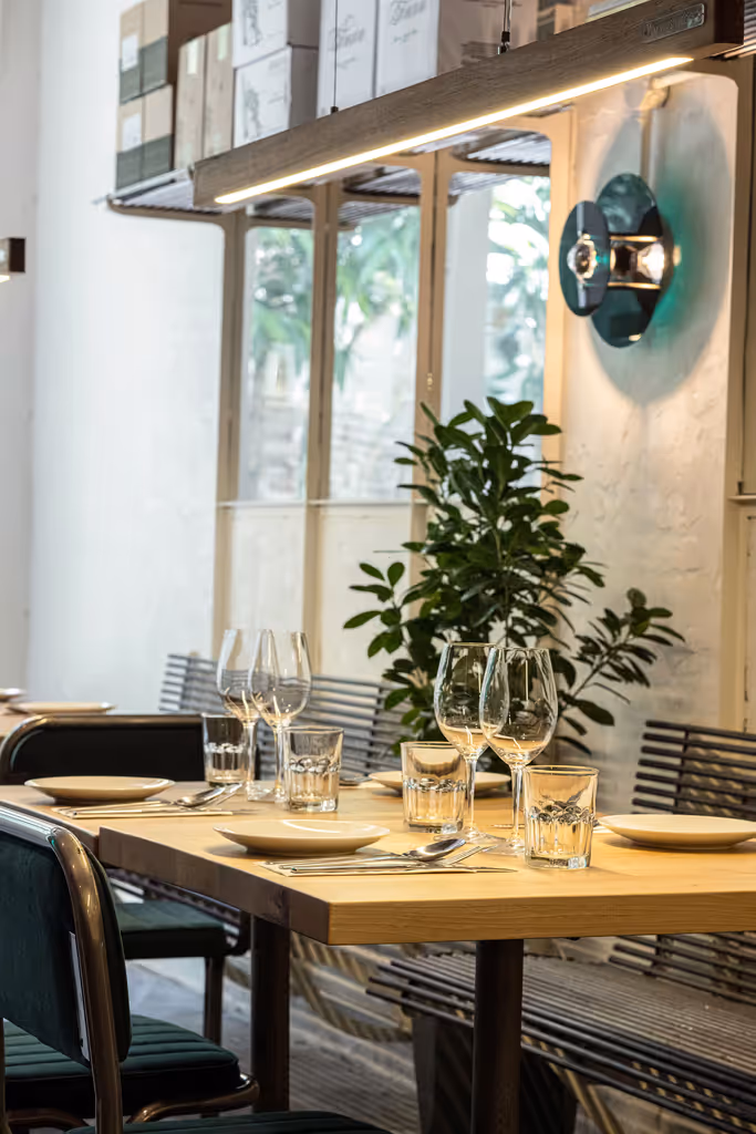Detalle de plato artesanal en Bochinche